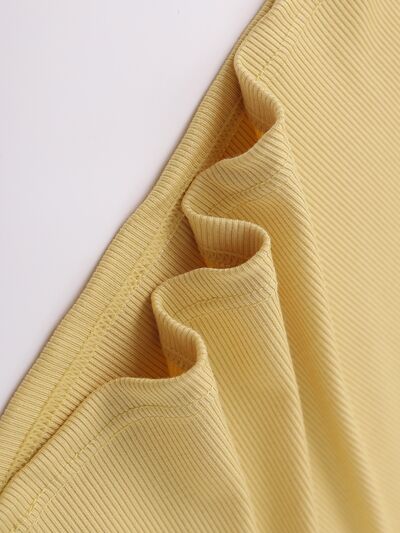 Square Neck Short Sleeve T-Shirt