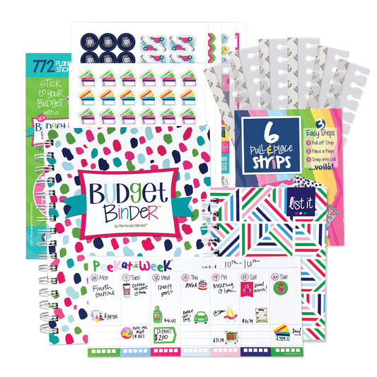Budgeting Bundle | Budget Binder Planner + Accessories - Denise Albright® 