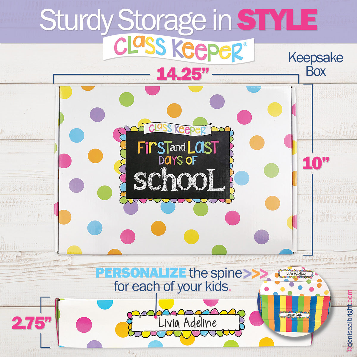 Class Keeper® Easiest School Days Memory Book & Mobile App Membership - Denise Albright® 