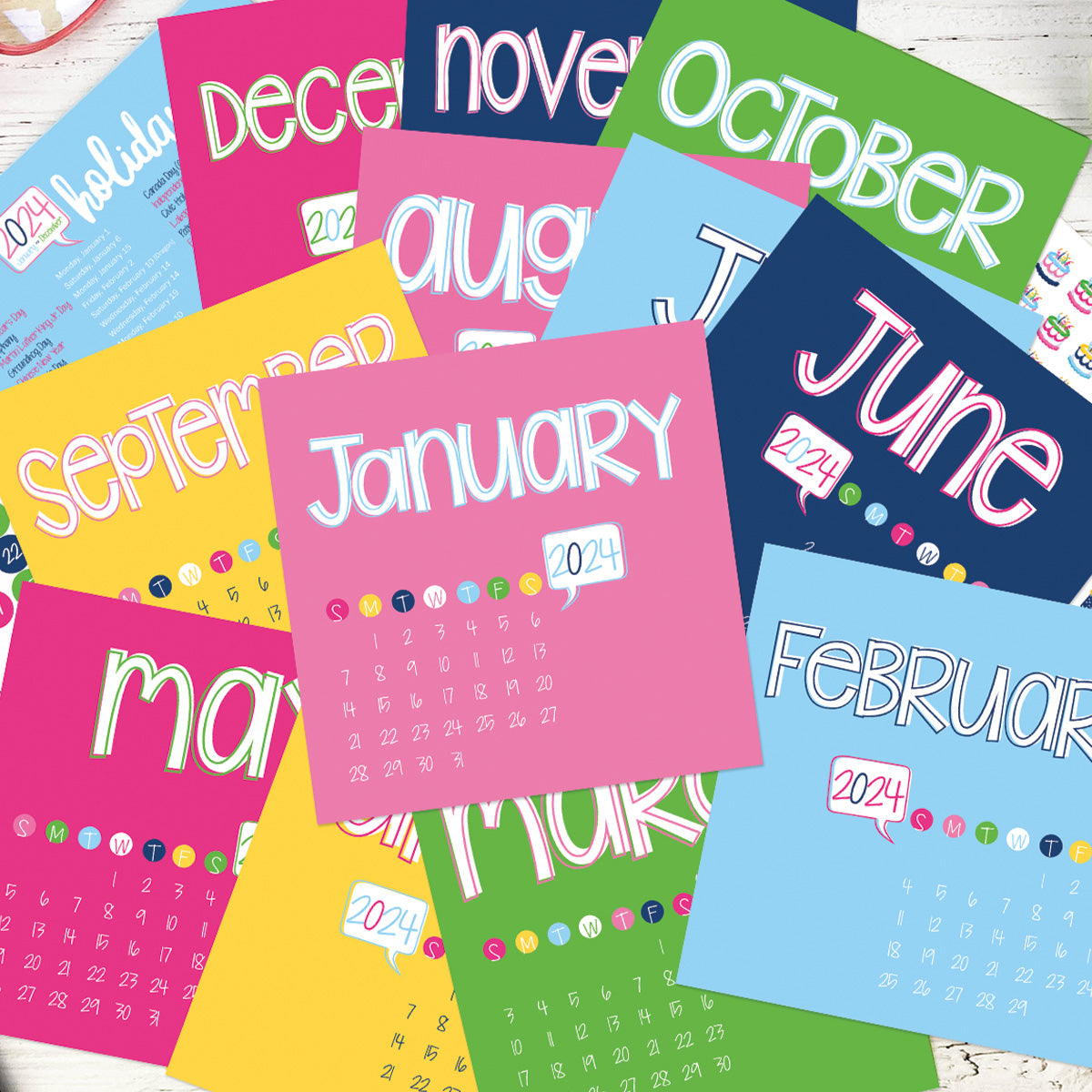 NEW! Perfect Planner Bundle | 2024-25 Reminder Binder® Planner | [2] Planner Pads, Pocket Notebook & Mini Desktop Calendar