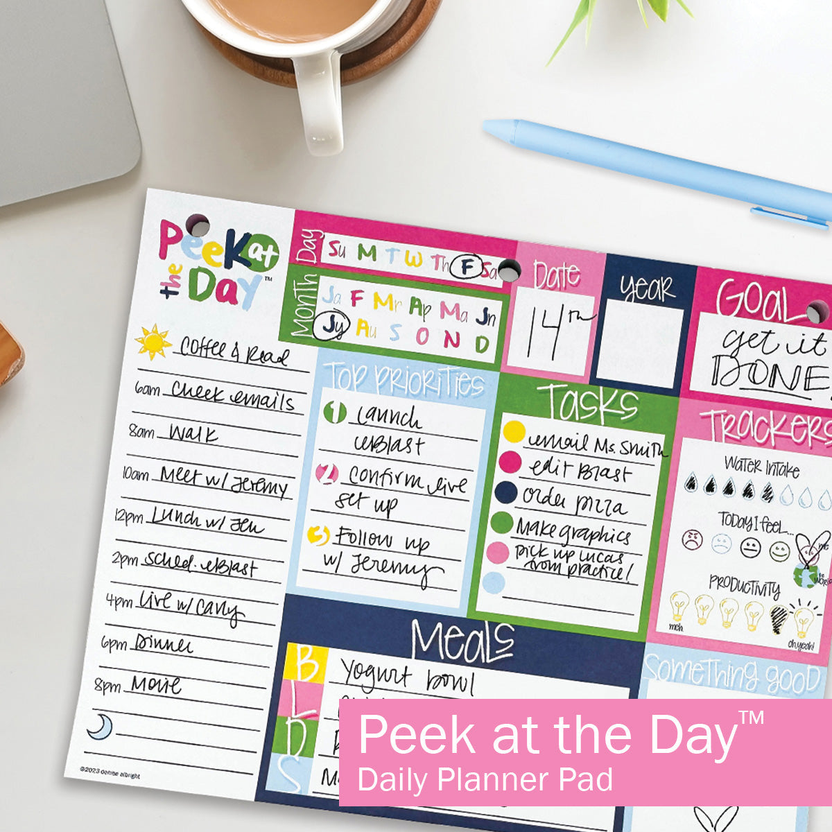 Plan Your Way Bundle | Daily & Weekly Planner Pads - Denise Albright® 