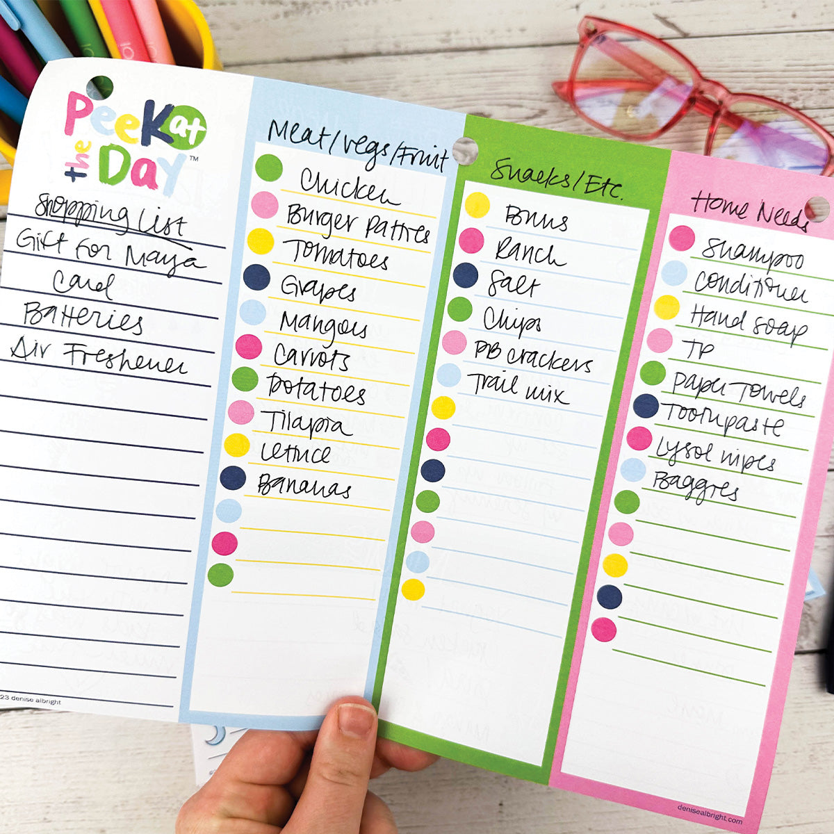 Plan Your Way Bundle | Daily & Weekly Planner Pads - Denise Albright® 