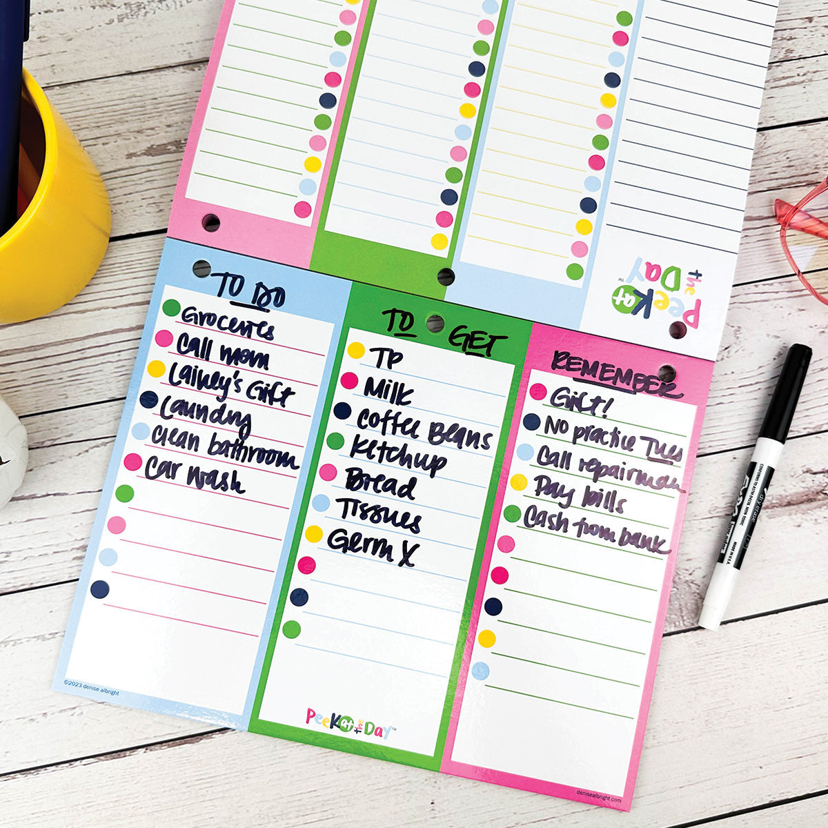 Plan Your Way Bundle | Daily & Weekly Planner Pads - Denise Albright® 