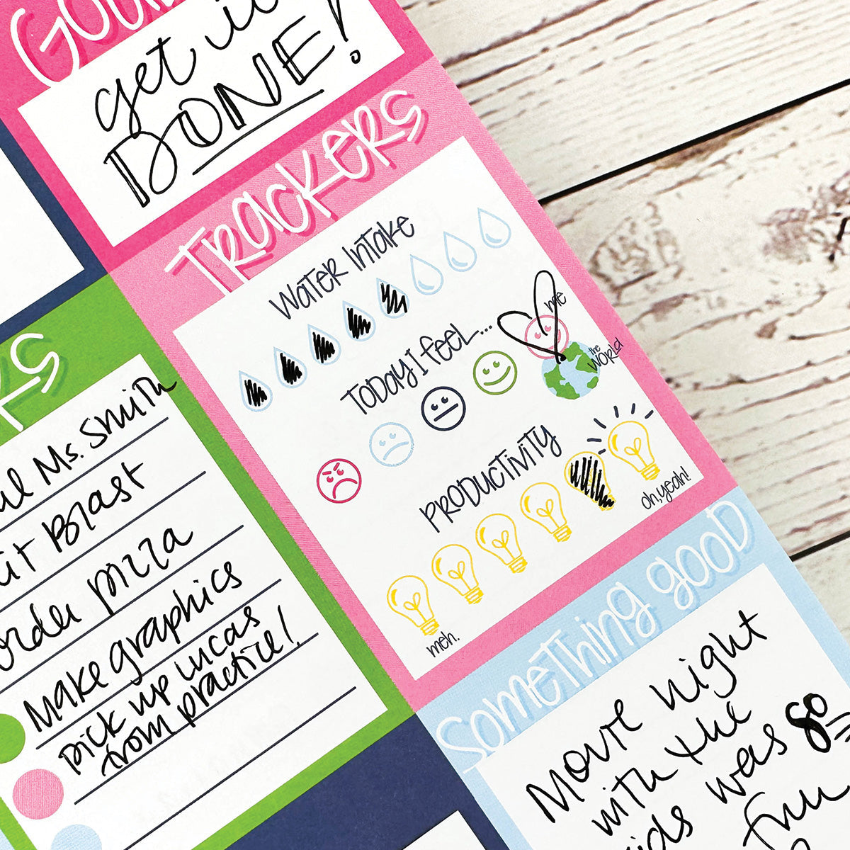 NEW! Peek at the Day™ Daily Planner Pad - Denise Albright® 