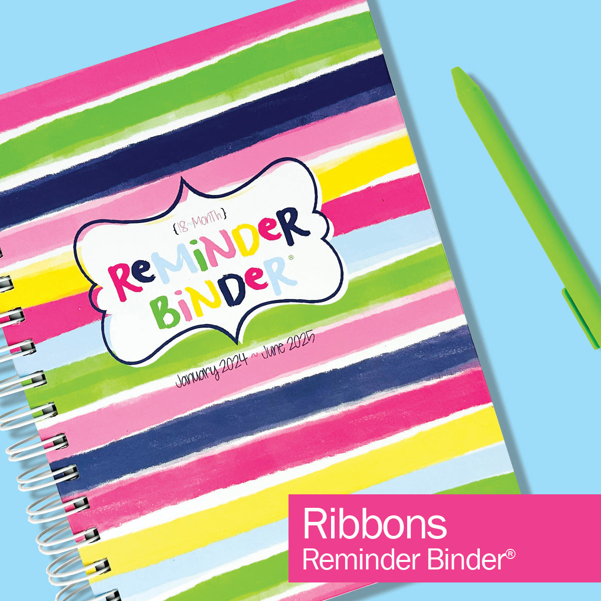 2024-24 Reminder Binder® Planner | January 2024 thru June 2026