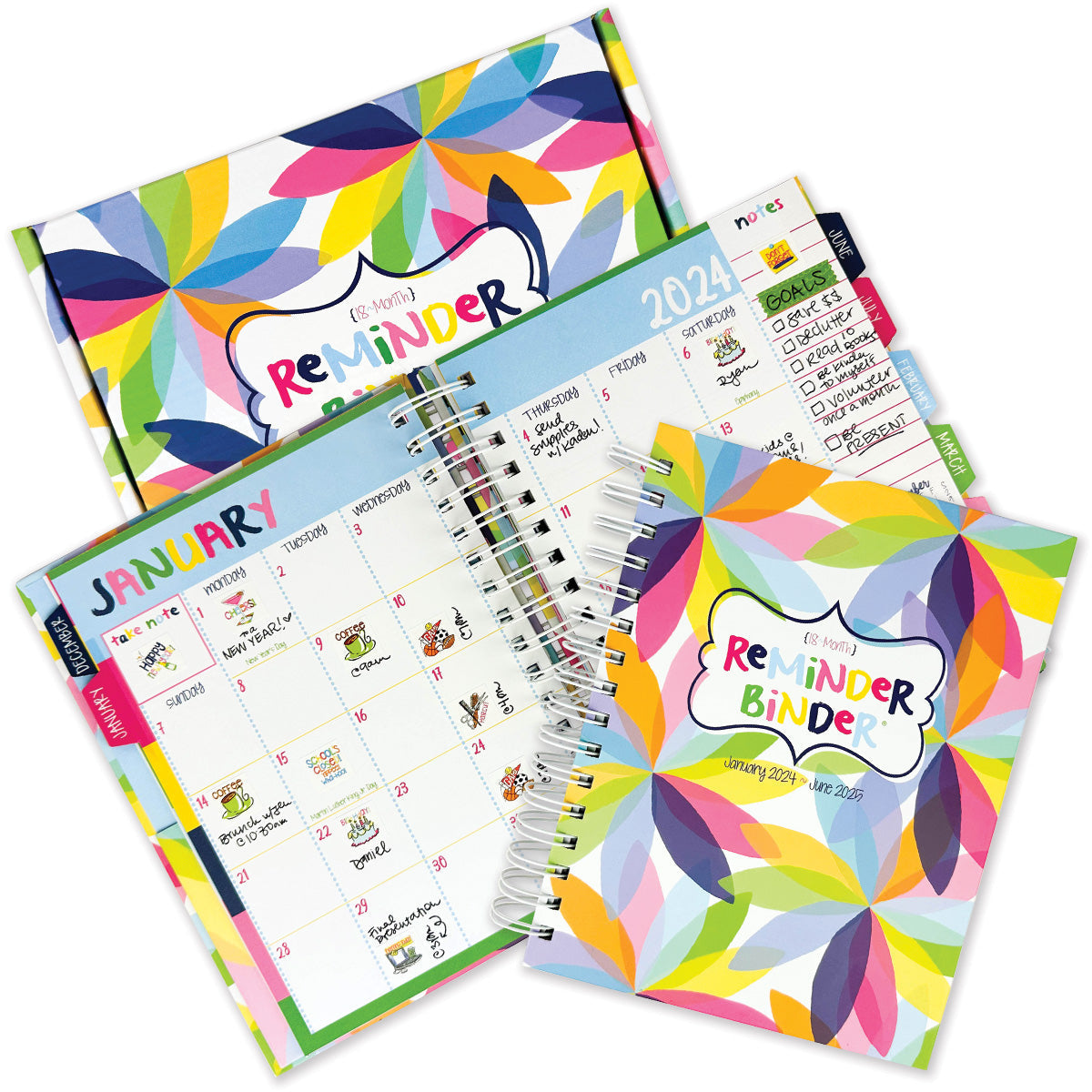 2024-24 Reminder Binder® Planner | January 2024 thru June 2025