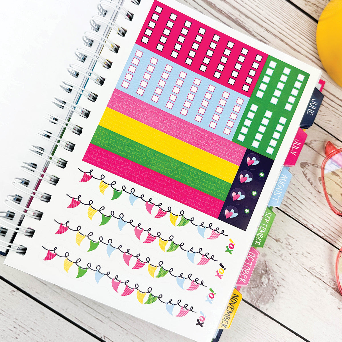 NEW! Perfect Planner Bundle | 2024-25 Reminder Binder® Planner | [2] Planner Pads, Pocket Notebook & Mini Desktop Calendar