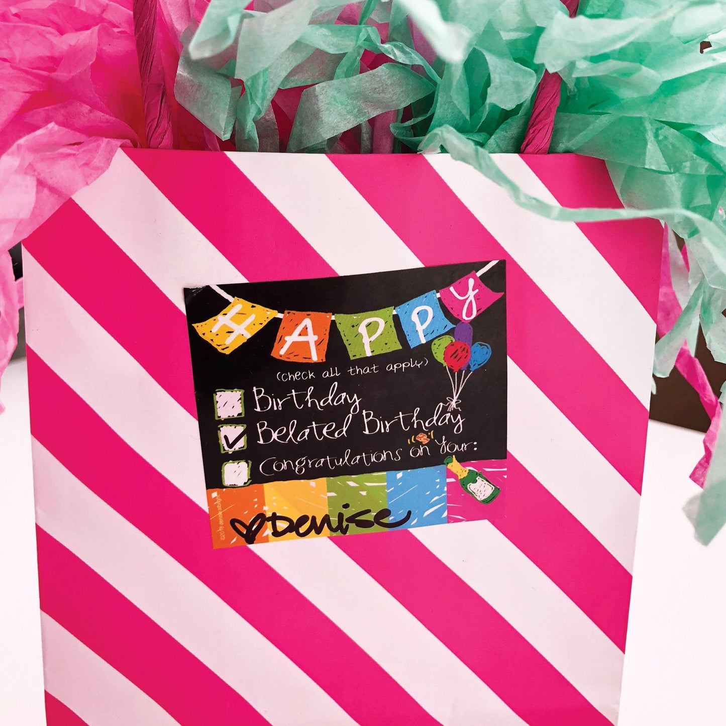 Funny Greeting Cards Boxed Set | All Occasions | Cards, Gift Tags & Gift Stickers - Denise Albright® 